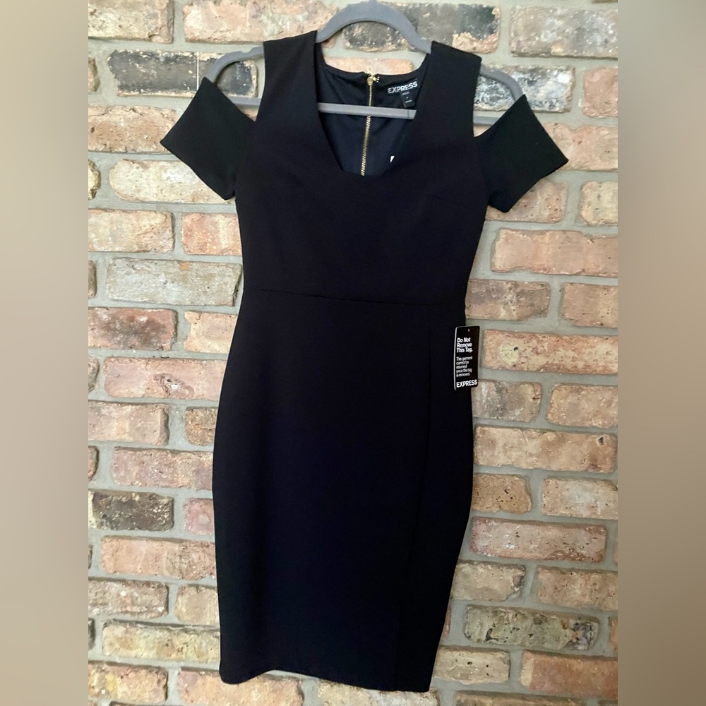 Express Black dress with tags